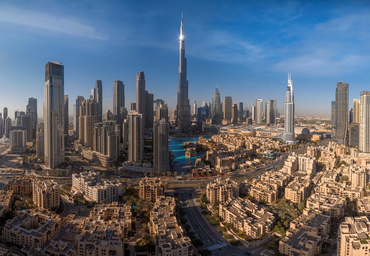Burj Khalifa and surrounding skyline